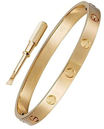 celebrities in cartier love bracelet|cartier gold bracelet with screws.